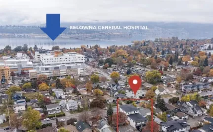Luxury 2BR Carriage House | Steps to Kelowna General Hospital | Fully Furnished